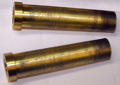 attaching brass shell casings