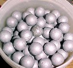 148 lead Mountain Howitzer Canister balls
