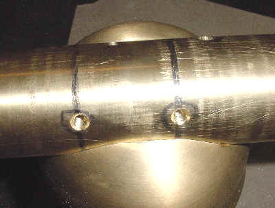 coehorn mortar trunnion tapped holes