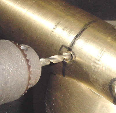coehorn mortar trunnion drilling