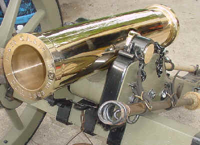 Mountain Howitzer with New Barrel Installed