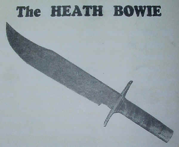 Heath Bowie knife