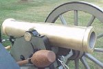 Mountain Howitzer Barrel on Carriage